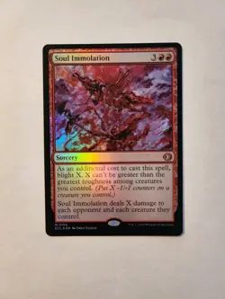 Soul Immolation-Lorwyn Eclipsed-Foil-156-NM - Image 1