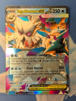 Mega Abomasnow EX 036/132 - Double Rare - Mega Evolution - Pokemon Card NM - Image 1