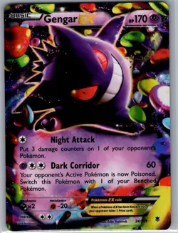 Gengar EX 34/119 XY - Phantom Forces - Pokemon Card - LP - Image 1