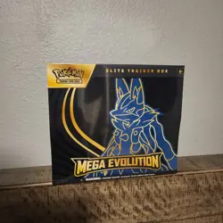 Pokemon TCG Mega Evolution Pokemon Center ETB Lucario - Image 1