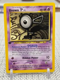 2001 Pokemon #48/75 Unown (Neo Discovery) - 1st Edition NM - Image 1