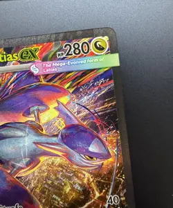 Mega Latias EX 181/132 Me01 Mega Evolution Holo 280 HP Special Rare Pokemon TCG - Image 3