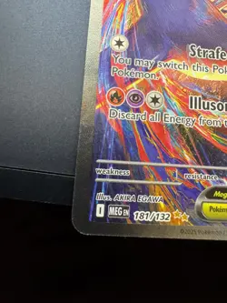 Mega Latias EX 181/132 Me01 Mega Evolution Holo 280 HP Special Rare Pokemon TCG - Image 4