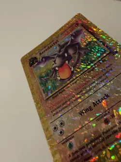 Pokemon TCG Aerodactyl 16/62 prism holo vending machine sticker rare - Image 3