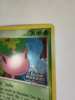 Pokemon TCG Hoppip EX Team Rocket Returns Reverse Holo Rare 57/109 30 HP - Image 5
