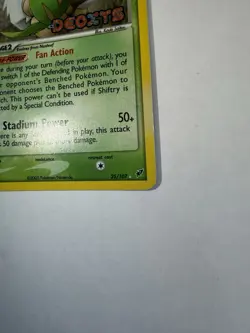 Pokemon TCG Shiftry EX Deoxys Reverse Holo Rare 25/107 2005 110 HP Kouki Saitou - Image 2