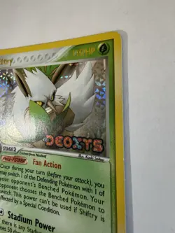 Pokemon TCG Shiftry EX Deoxys Reverse Holo Rare 25/107 2005 110 HP Kouki Saitou - Image 5