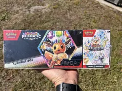 2 PACK Sam’s Club Pokemon Prismatic Evolutions Surprise Box Booster Bundle - Image 1