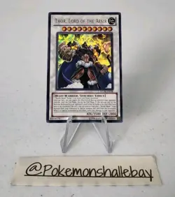 Thor, Lord Of The Aesir STOR-EN038 *NM* Ultra Rare Yugioh Card - Image 1