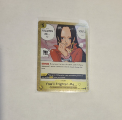 You'll Frighten Me... OP14-118 Rare One Piece Card R - NM/M Secure Shipping - Image 1