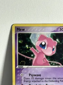 Mew 040 Swirl Nintendo Holo Black Star Promo Pokemon Card NM/LP - Image 5