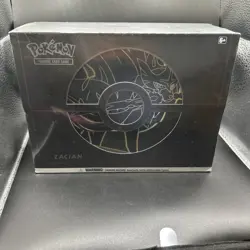 Pokemon TCG Sword & Shield Elite Trainer Box Plus Zamazenta Card Game - POK82743 820650807435 - Image 1