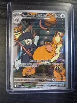Pokemon Destined Rivals 4 Card Lot - Team Rockets Mewtwo EX/ Raticate/2 Trainers - Image 3
