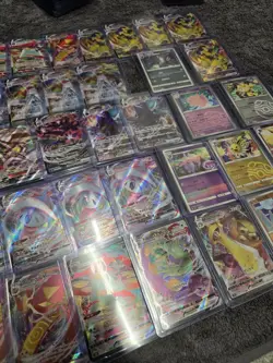 50 Japanese Pokemon Cards Bundle V, V MAX & V STAR CARDS stack 4 - Image 3