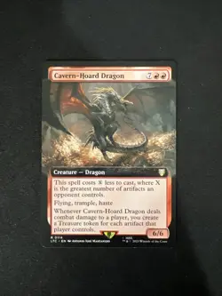 Cavern-Hoard Dragon (Extended Art) Commander: the Lord of the Rings Mint - Image 1