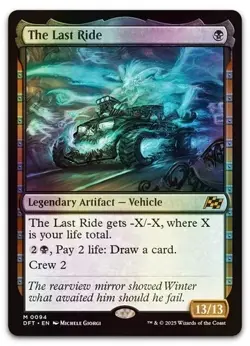 The Last Ride #94 (Foil) (NM) Aetherdrift DFT Magic MTG - Image 1