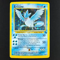 Articuno 2/62 Holo - Fossil - Pokemon Card - Image 1