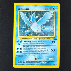 Articuno 2/62 Holo - Fossil - Pokemon Card - Image 5