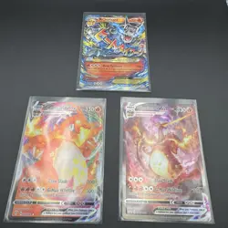 Pokemon Charizard Lot – Mega Charizard EX 12/83 + 2x Charizard VMAX Holo – NM - Image 2