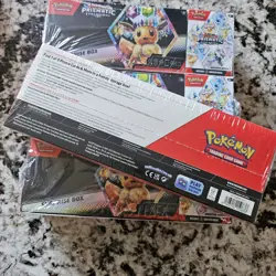 Sams Club Pokemon Prismatic Evolutions Surprise Boxes & Booster Bundles Lot Of 4 - Image 2