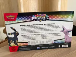 Pokemon TCG Prismatic Evolutions Premium Figure Box Collection Brand New - Image 2