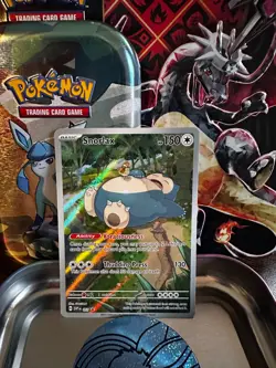 Pokemon TCG Snorlax SVP 051 Holo Black Star Promo Card 151 - Image 1