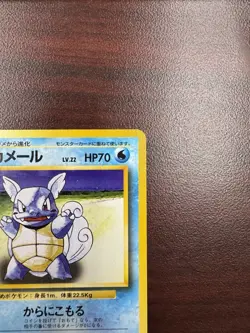 WARTORTLE - No. 008 - Japanese Base Set - Pokemon Card (NM-) - Image 4