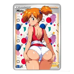 Misty | Beautiful Waifu Card - Goddess ACG Custom DIY Fan Art Card - Image 1