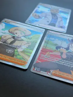 3x SV Full Art Trainer Lot Katy 237 Dendra 250 Professor Pokemon Cards AA6 5 - Image 2