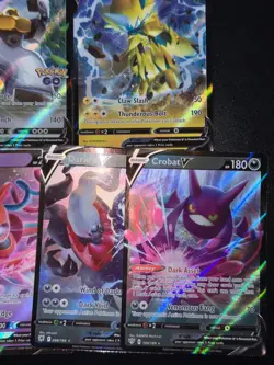 V Lot Bundle Bulk Set 10x Ultra Rare SWSH Glaceon Holo Pokemon Cards TCG AA9 7 - Image 5