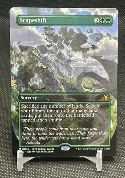 MTG Scapeshift (Borderless) 34 Special Guests Regular NM Magic The Gathering - Image 1