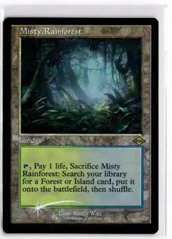 Misty Rainforest Retro Foil Modern Horizons 2 438 LP x1 MTG Magic: the Gathering - Image 1