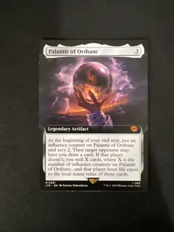 Palantir of Orthanc (Extended Art) Universes Beyond: the Lord of the Rings Mint - Image 1