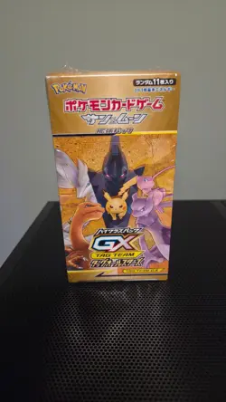 Pokemon TCG TAG TEAM GX Tag All Stars SM12a Japanese Booster Box 10 Packs Sealed - Image 1