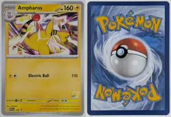 Ampharos (28) SVP 109 BSP Scarlet & Violet Promo Pokemon TCG EN - Image 1