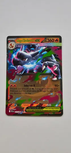 Mega Charizard X ex 013/094 - Phantasmal Flames - Pokemon TCG Double Rare - Image 1