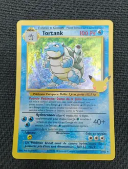 Tortank Celebrations 25 ans Carte Pokemon Fr 2/102 - Image 3
