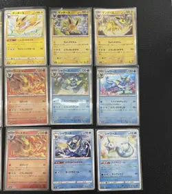 Pokemon Japanese Eeveelutions Lot 12 Jolteon Flareon Vaporeon Holo Rare Cards - Image 2