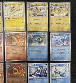 Pokemon Japanese Eeveelutions Lot 12 Jolteon Flareon Vaporeon Holo Rare Cards - Image 4