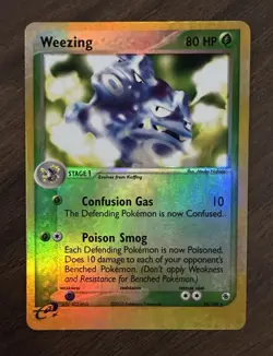 Pokemon Card - Weezing Ruby and Sapphire 24/109 Reverse Holo - Image 1