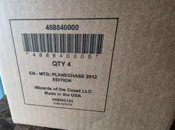 MTG MAGIC PLANECHASE 2012 ENGLISH ALL 4 DECKS SEALED CASE FREE PRIORITY SHIPPING - Image 1