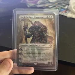 Ajani, Outland Chaperone (Borderless) Lorwyn Eclipsed Foil - Image 1