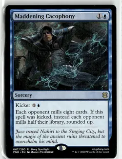 2020 Zendikar Rising Maddening Cacophony Expansion/Rare #67 - Image 1