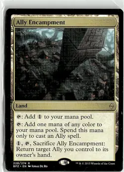 2015 Battle for Zendikar Ally Encampment Expansion/Rare #228 - Image 1