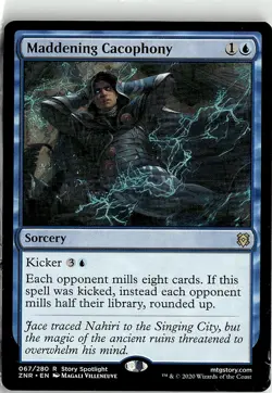 2020 Zendikar Rising Maddening Cacophony Expansion/Rare #67 - Image 1