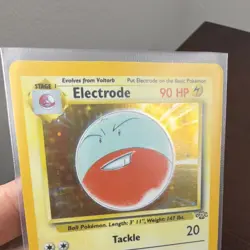 Electrode Base Set Holo Rare 2/64 Unlimited WotC 1999 Pokemon Card - Image 3