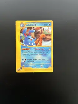 Pokemon TCG Azumarill 4/147 Aquapolis Rare Non Holo - Image 1