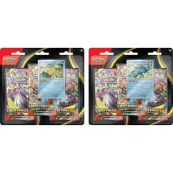 POKEMON TCG 2x Mega Evolution 3 Pack Blister Golduck + Psyduck ENG PREORDER - Image 1