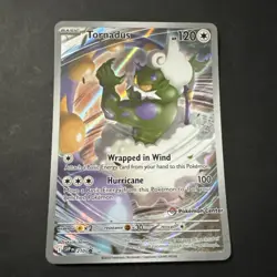 Pokemon Tornadus SVP 210 Pokemon Center Stamped Promo NM - Image 1