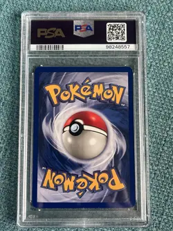 Hitmonchan 7/102 Holo Rare Pokemon 1999 Unlimited Base PSA 6 EX-MT - Image 2